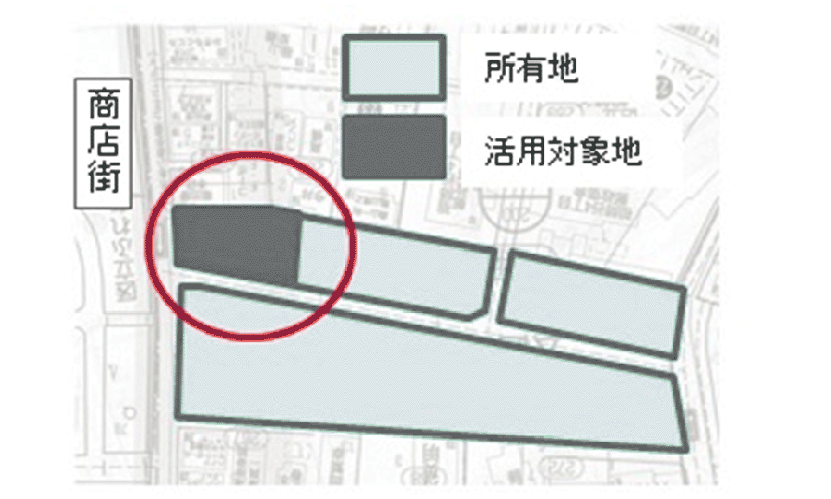 地域活性化と保有不動産全体の価値アップをはかる土地活用
